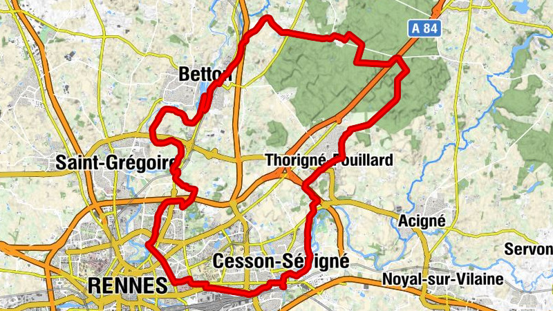 Cesson-Sévigné - Rennes - Betton - Église Saint-Melaine