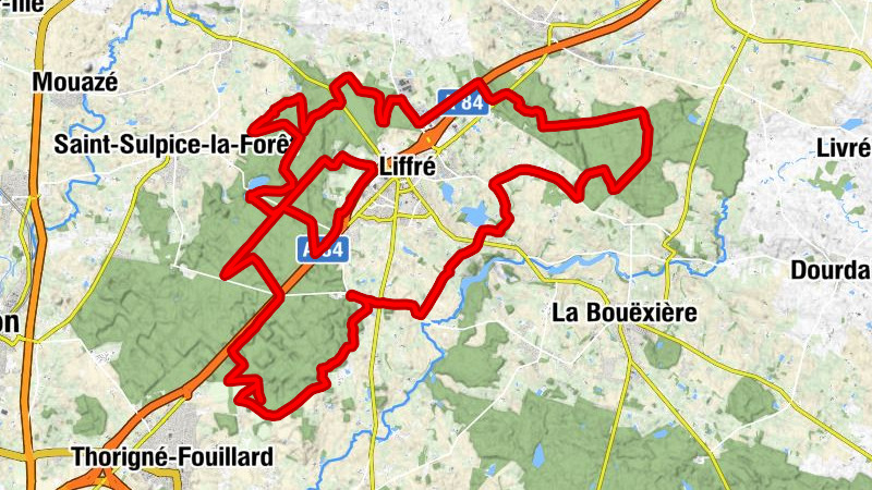 La Villeneuve - La Croisette - La Baillée du Chêne Sec - Bout de Lande