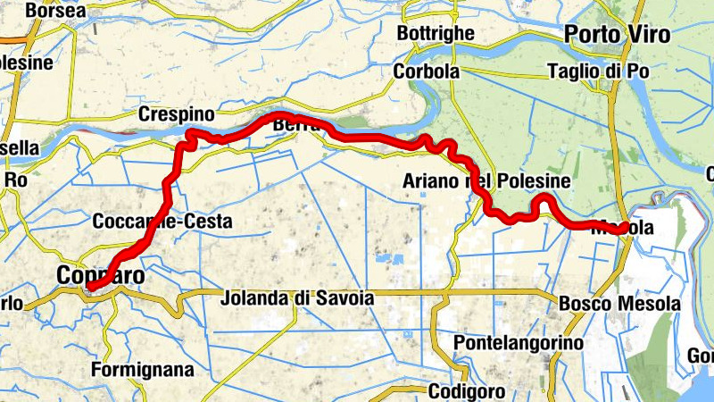 Copparo - Parolino - Ponte San Pietro - Chiesa della Natività di Maria Vergine