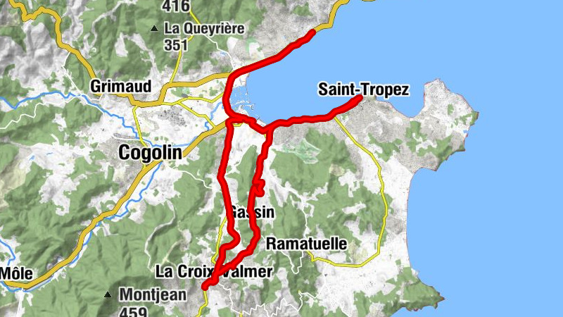 La Croix-Valmer - L'Escalet - Cambon - La Verdoyante