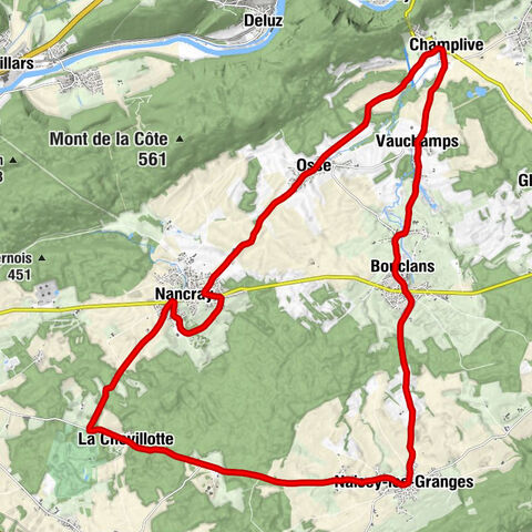 Nancray - La Chevillotte - Église Saint-Antide - Église Saint-Jean-Baptiste