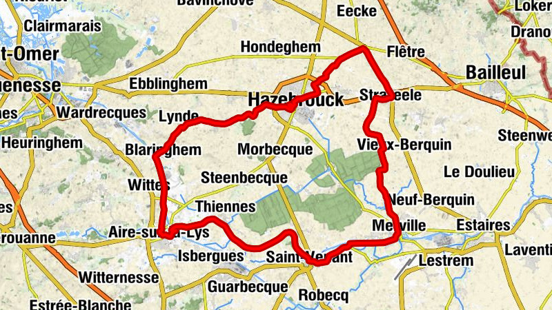 Caëstre - Église Saint-Venant - Église Saint-Florent - Église Saint-Gohard