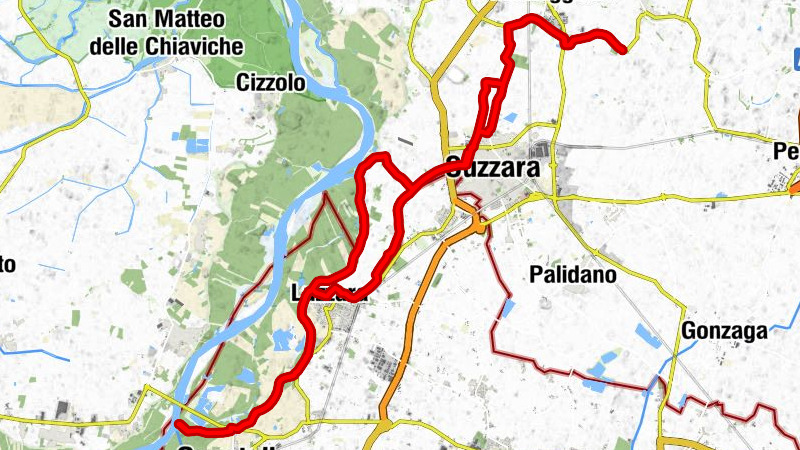 Suzzara - Bonina - Guastalla