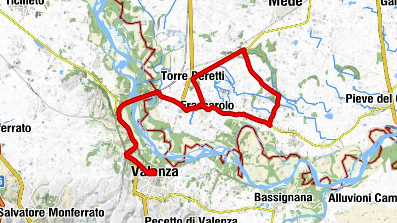 Chiesa di Santa Maria Maggiore - Trattoria del Ponte - Chiesa parrocchiale di San Giovanni Battista - Parrocchiale della Beata Vergine Assunta e San Vitale Martire