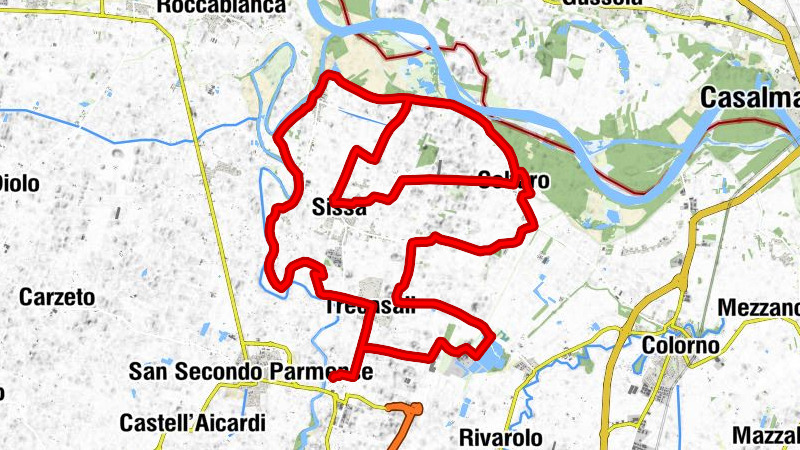 Sissa Trecasali - San Nazzaro - Lo Storione - Chiesa di San Michele Arcangelo