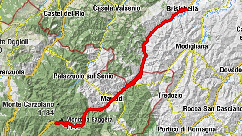 Brisighella - Chiesa di San Cassiano - Chiesa di Santa Maria Nascente - Chiesa di San Martino in Gattara