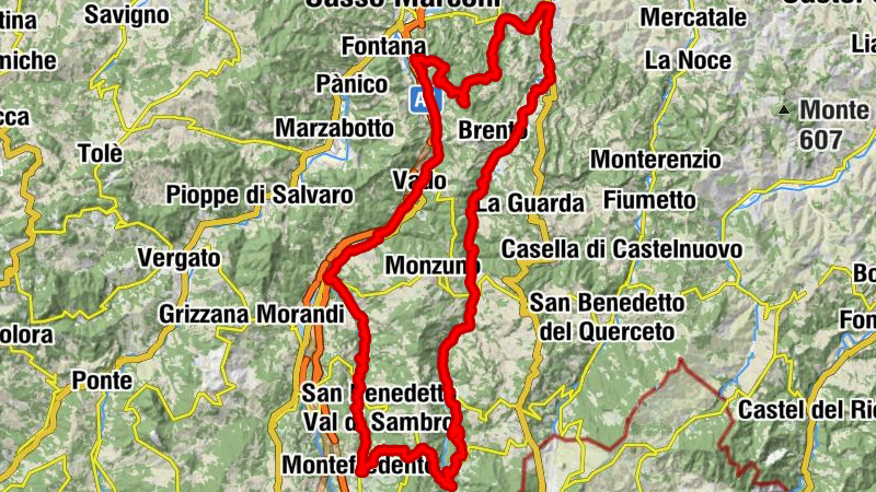 Monzuno-Vado - Chiesa di Sant'Andrea in val di Savena - Parrocchia di Madonna dei Fornelli - Chiesa di San Giorgio