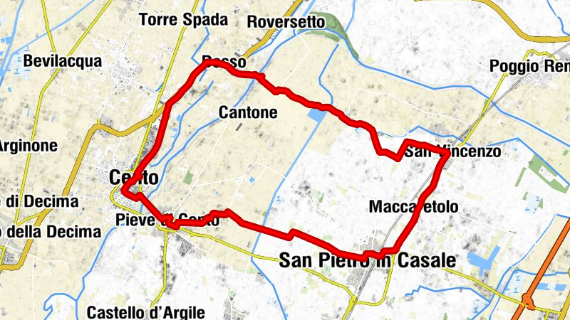 San Vincenzo - Chiesa di San Giovanni Battista - Collegiata di Santa Maria Maggiore - Galliera