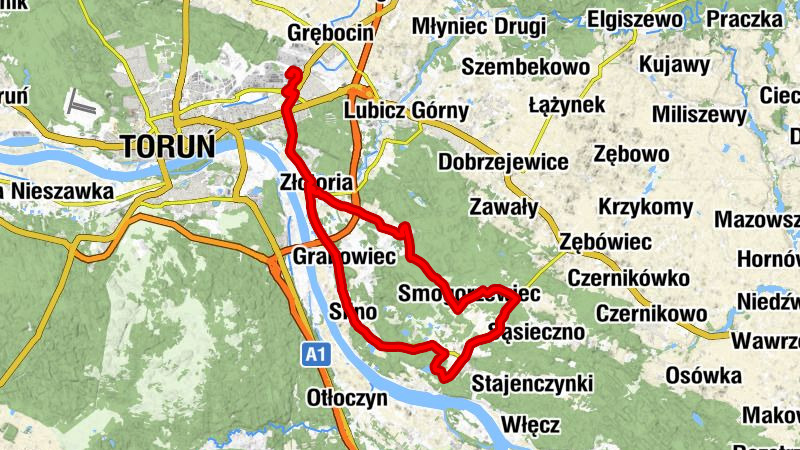 Na Skarpie - Kościół pw. Świętego Wojciecha Biskupa Męczennika - Złotoria - Kościół pw. Chrystusa Króla