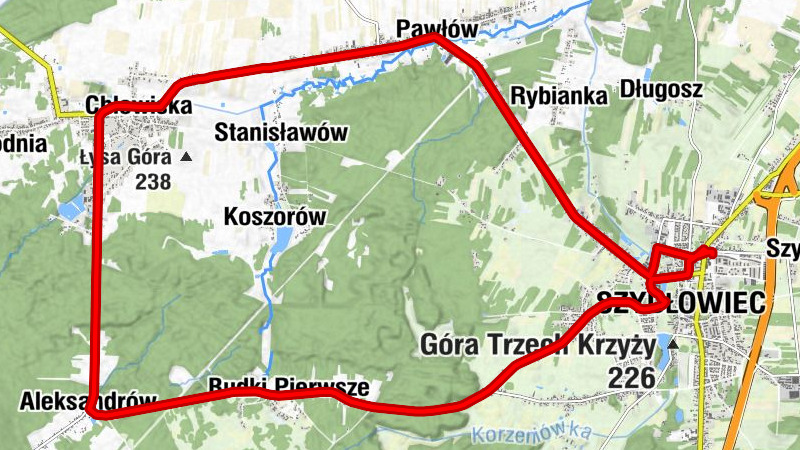 Szydłowiec - Zielonka - Zabytkowa kaplica