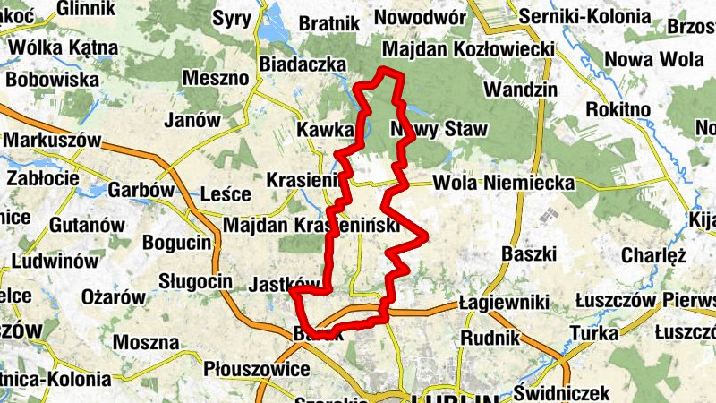 Natalin - Czerwona Oberża - Kościół pw. Najświętszej Maryi Panny Królowej Polski w Nasutowie - Kościół Nowego Przymierza