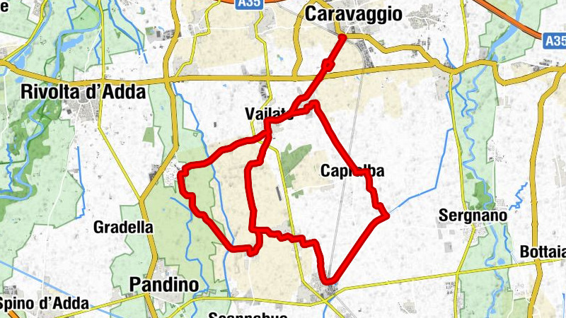 Caravaggio - Trattoria dei Pellegrini "Piturelo" - Misano di Gera d'Adda