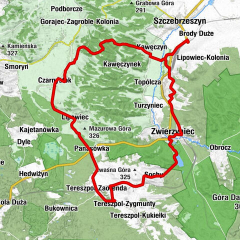 Szczebrzeszyn - Kościół pw. Miłosierdzia Bożego w Lipowcu - Kościół pw. Matki Bożej Częstochowskiej w Tereszpolu - Kościół pw. Miłosierdzia Bożego w Sochach