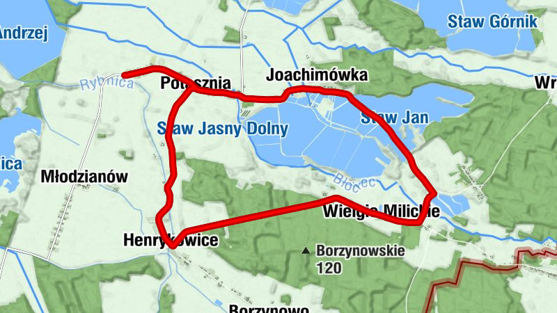 Bracław - Potasznia - Chotów - Henrykowice