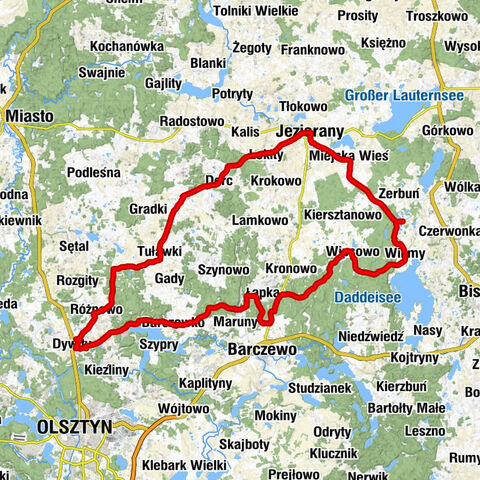 Dywity - Kościół pw. Świętego Jana Marii Vianney'a i Narodzenia Najświętszej Maryi Panny - Kościół pw. Świętej Marii Magdaleny - Różnowo