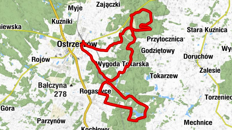 Ostrzeszów - Kolonia - Rogaszyce