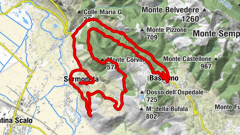 Sermoneta - Cattedrale di Sermoneta - Grotta dei Templari - La curva