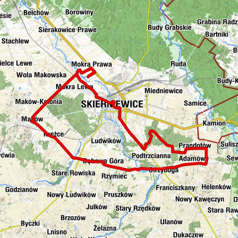 Mokra Prawa - Mokra - Kościół pw. Świętego Wojciecha - Skierniewice
