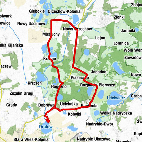 Kaniwola - Rozpłucie Pierwsze - Rogóźno