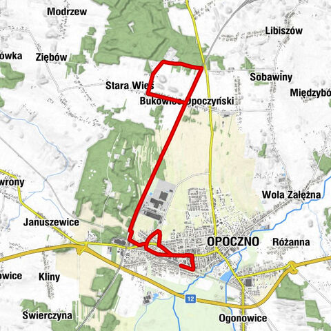 Opoczno - Osiedle Za Wulkanem - Komorniki