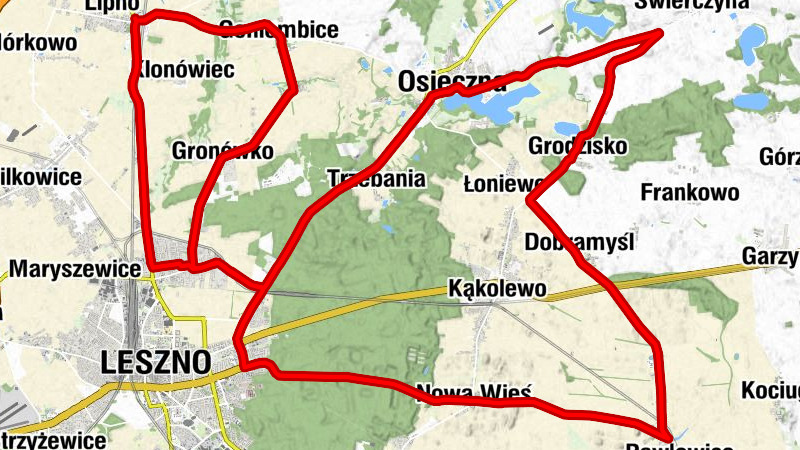 Raz Dwa Trzy - Leszno - Osieczna - Kościół pw. świętego Mikołaja