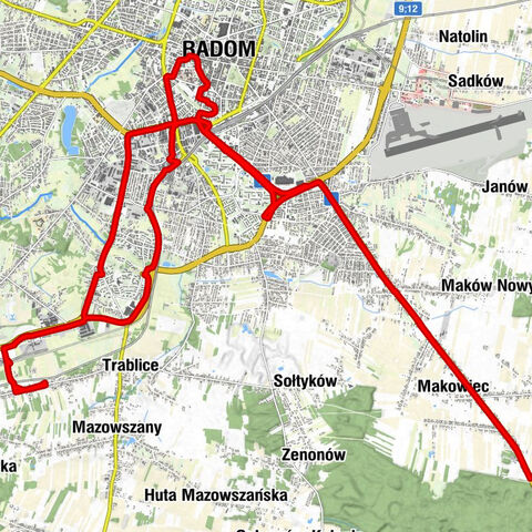 Pelagów - Potkanów - Radom - Makowiec