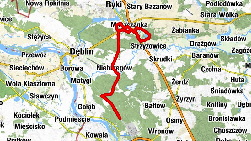 Puławy Azoty - Kościół pw. Matki Bożej Fatimskiej - Niebrzegów - Budzyń