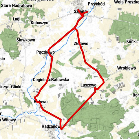 Szreńsk - Kościół parafialny pw. Niepokalanego Poczęcia Najświętszej Maryi Panny - Złotowo - Sobolewo