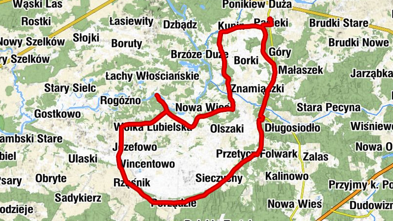 Pasieki - Kościół pw. św. Anny w Nowym Lubielu - Kościół pw. Niepokalanego Poczęcia Najświętszej Maryi Panny