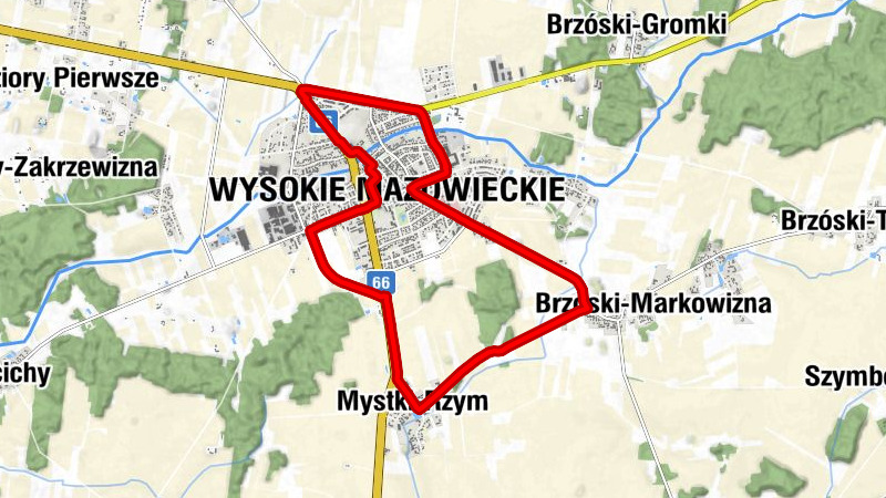 Wysokie Mazowieckie - Kościół pw. Narodzenia Najświętszej Maryi Panny - Kaplica domowa - Osiedle Kani