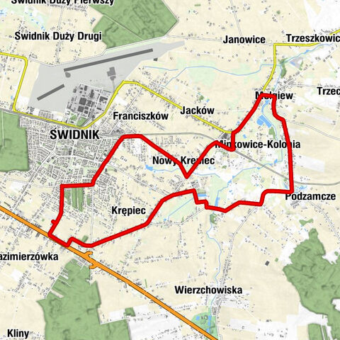 Świdnik - Krępiec - Minkowice Górne