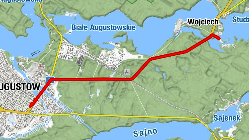 Augustów - Studzieniczna - Zatoka