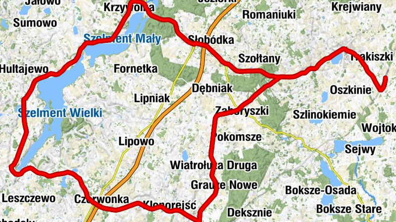 Trakiszki - Zajazd litewski "Uzeiga" - Puńsk