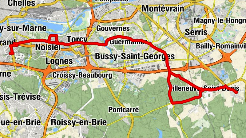 Noisy-Champs - Église Sainte-Christine - Notre-Dame de la Nativité - Église Saint-Loup de Champs-sur-Marne