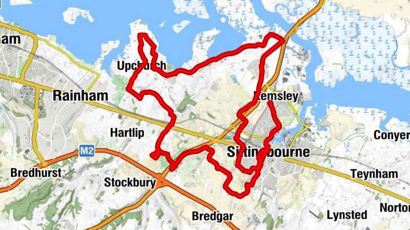 Kemsley - Borden Church - Newington Methodist Church - St Mary the Virgin