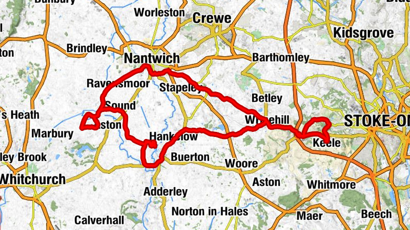 Keele - Audlem Methodist Church - Saint James the Great - Newcastle-under-Lyme