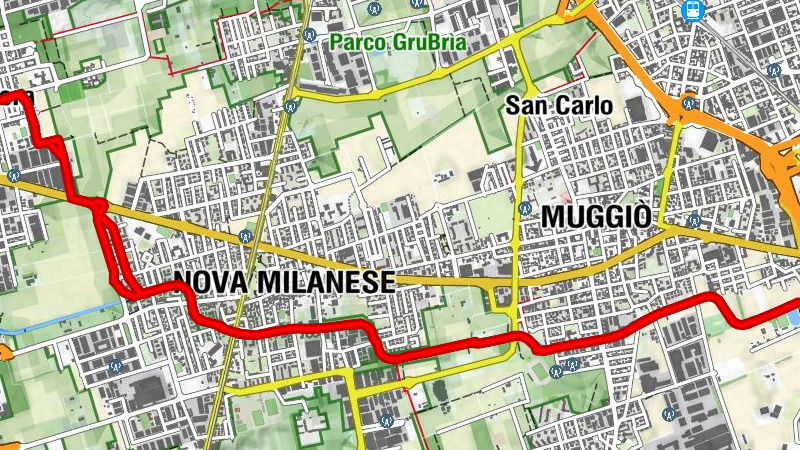 Golfetto - Varedo - Desio - Paderno Dugnano