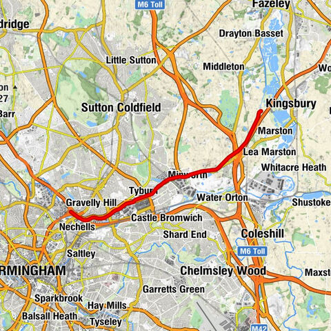 Bodymoor Heath - Buffet Island - Solihull - Birmingham