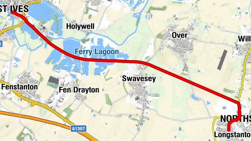Longstanton - Northstowe - St Ives