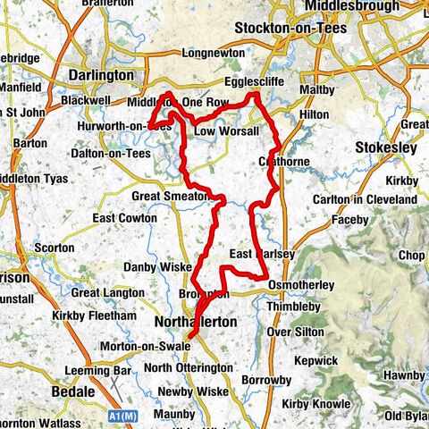 Northallerton - Wesleyan Methodist Chapel - Church of St. John the Baptist - St Mary & St Romuald