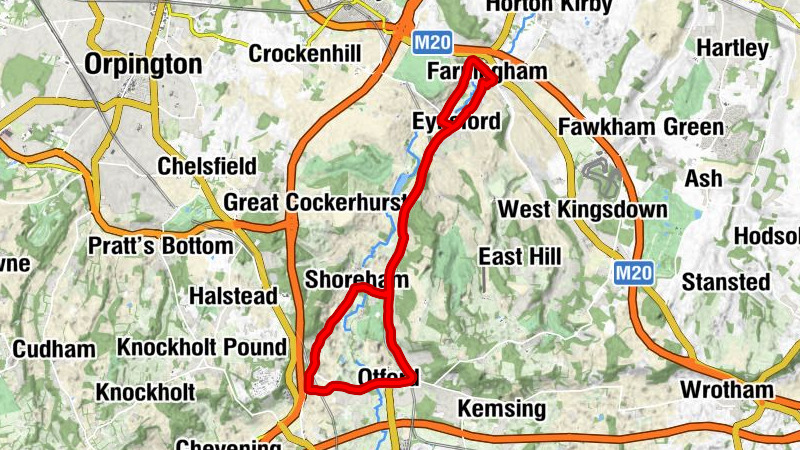 Shoreham - St Martin, Eynsford - St Peter and St Paul - The Palace of India