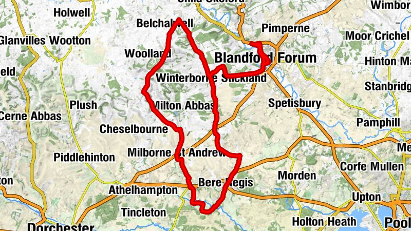 Blandford Forum - Blandford St Mary - Winterborne Stickland - St Mary