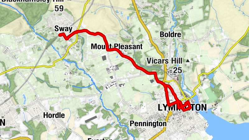 Sway - St Luke's Church - Our Lady of Mercy & St Joseph - Lymington