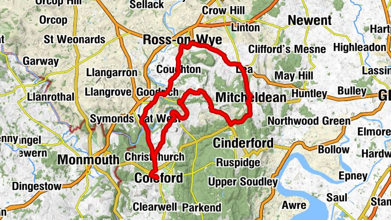 Coleford - Christ Church - Ruardean Methodist Church - Holy Trinity