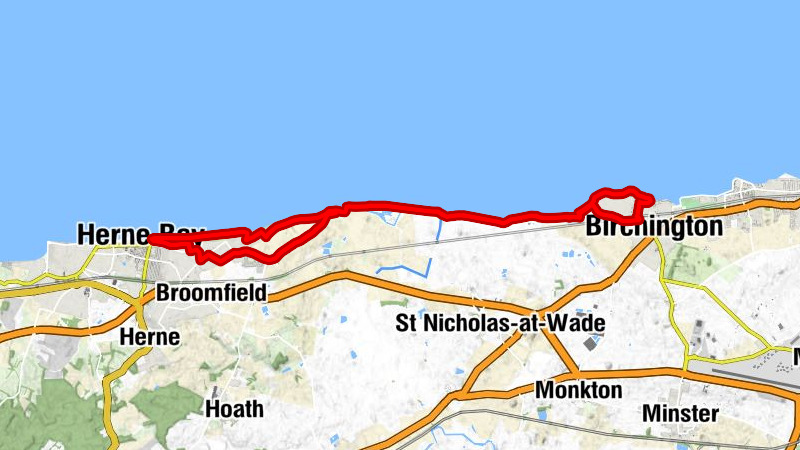 Birchington-on-Sea - The Minnis Bar & Restaurant - St Mary the Virgin Church - St Thomas