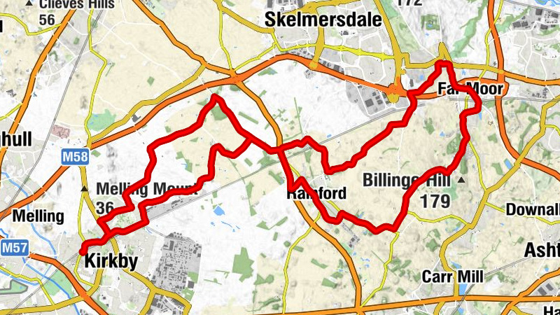 Kirkby - The Cottage Tandoori - All Saints Parish Church - Bispham Methodist Church