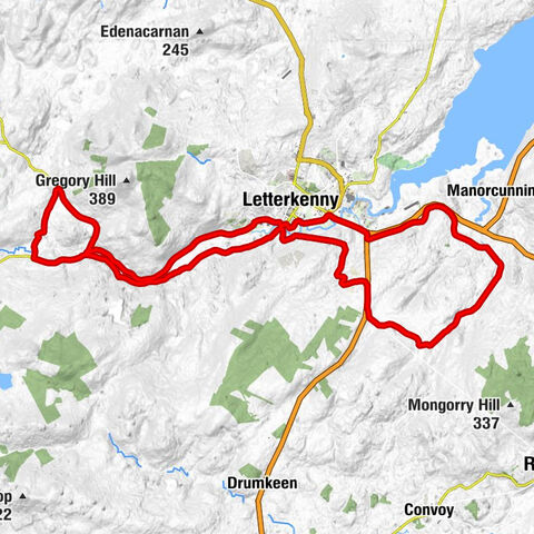 Ballygawley - Conwal - Letterkenny - Foxhall