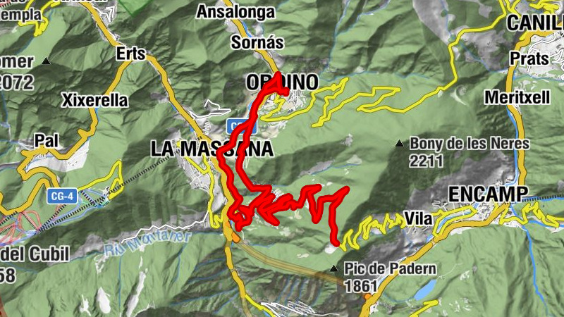 Segudet - Ordino - l'Aldosa de la Massana - La Massana