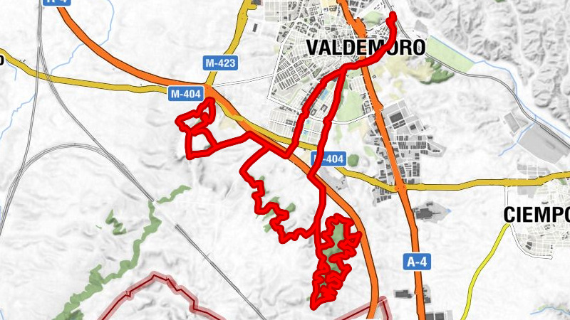 Valdemoro - El Palancar - Valdeortigas