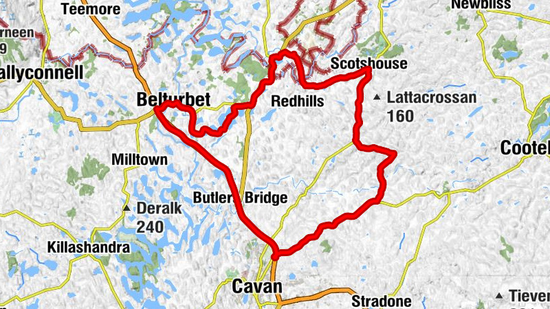 Clonfad - Saint Andrews - Belturbet - Gortnacarrow Bridge